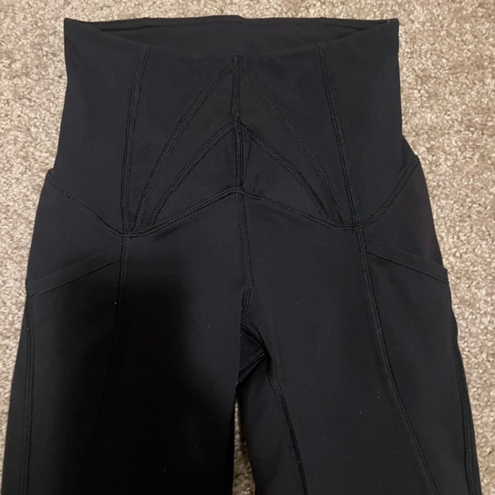 Lululemon‎ exquisite crop high rise black 2 - Picture 11 of 15